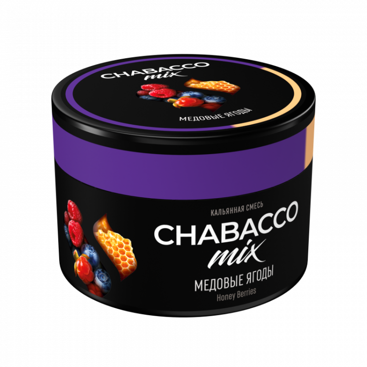 Бестабачная смесь Chabacco Mix MEDIUM 40 гр - Honey Berries
