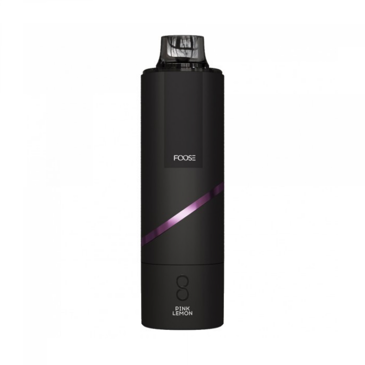 (М) Одноразовая электронная сигарета FOOSE Black 11000 - Розовый лимонад