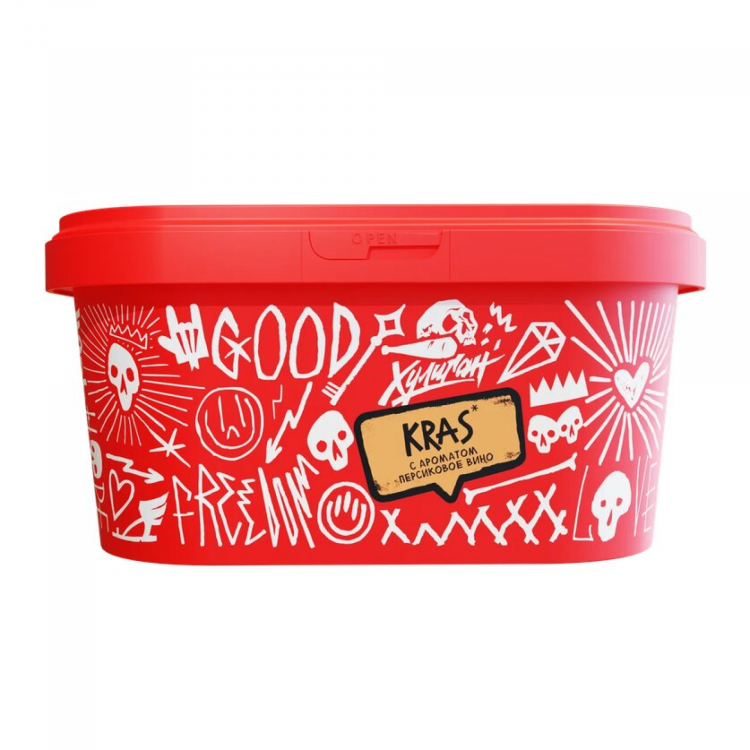 Табак Хулиган - KRAS (Персиковое вино) 200гр