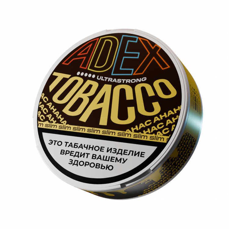 Жевательный табак Adex Ultrastrong Slim 9 гр - Pineapple