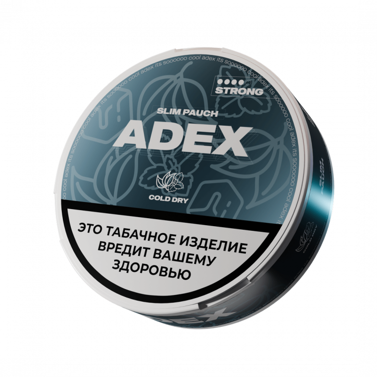Жевательный табак Adex Strong Slim - Cold dry