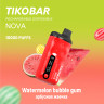(М) Одноразовая электронная сигарета Tikobar NOVA X 10000 - Watermelon Bubble Gum (Арбузная Жвачка)