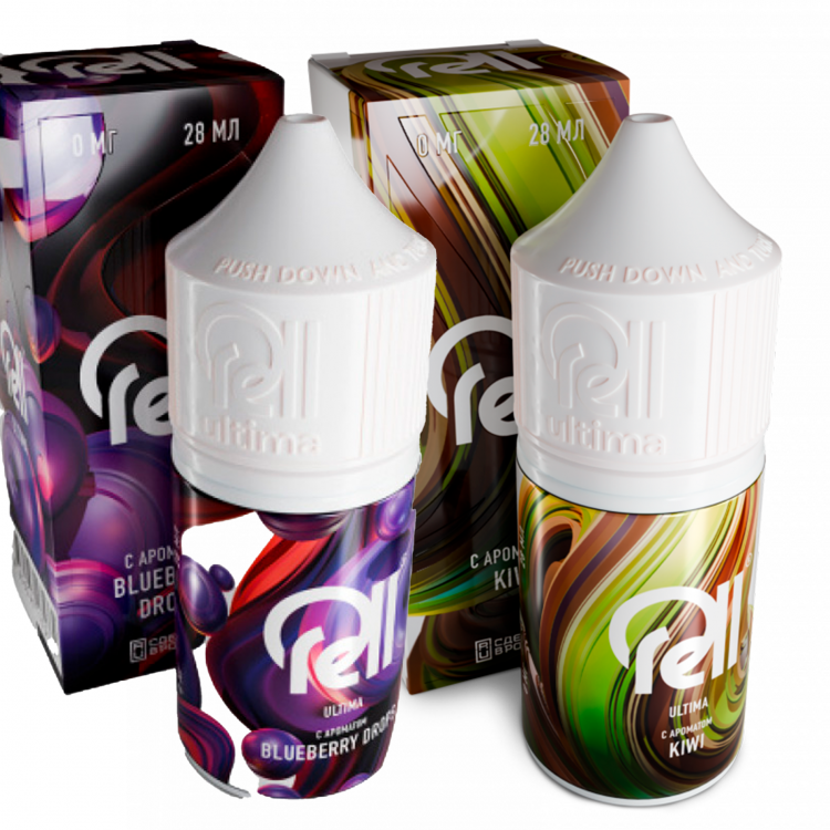 Жидкость Rell Ultimate Salt - Banana Mango (Банан Манго) 30 мл (20 мг)