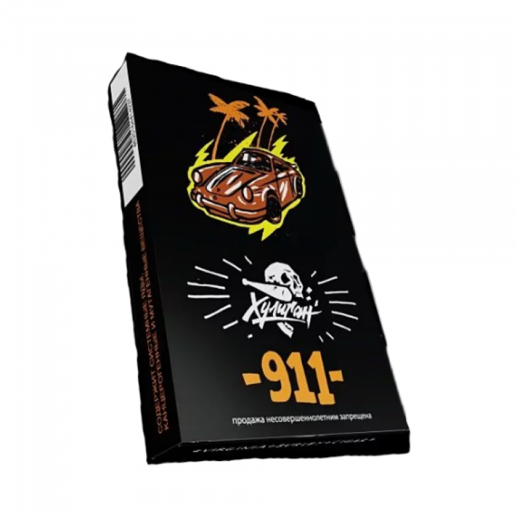 Табак Хулиган - 911 (Шоколад с Перцем) 25 гр