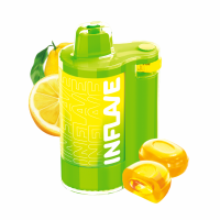 (М) Одноразовая электронная сигарета Inflave Spin 8000 - Лимонные леденцы