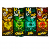 Жидкость PODONKI MALASIA Hard Ultra Salt - MINT BRIZ (Черника Смородина Малина Анис Ментол) 30 мл (20 Ultra) (2)