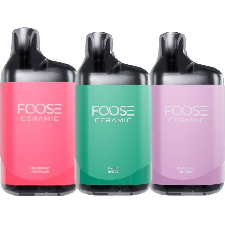 (М) Одноразовая электронная сигарета Foose Ceramic 7000 - Мультифрукт