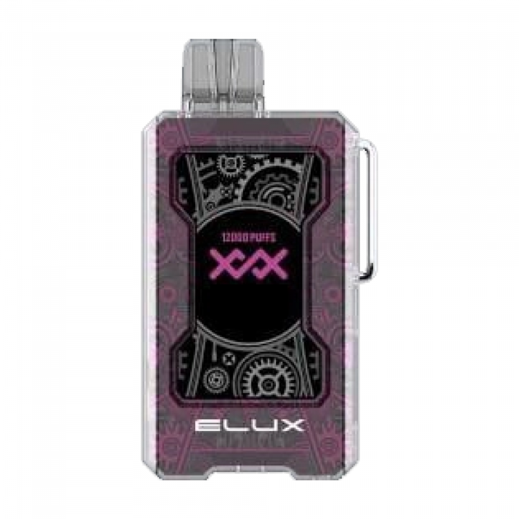 (М) Одноразовая электронная сигарета ELUX XXX 12000 - Виноград