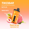 (М) Одноразовая электронная сигарета Tikobar NOVA X 10000 - Peach Ice Tea (Персиковый Чай)