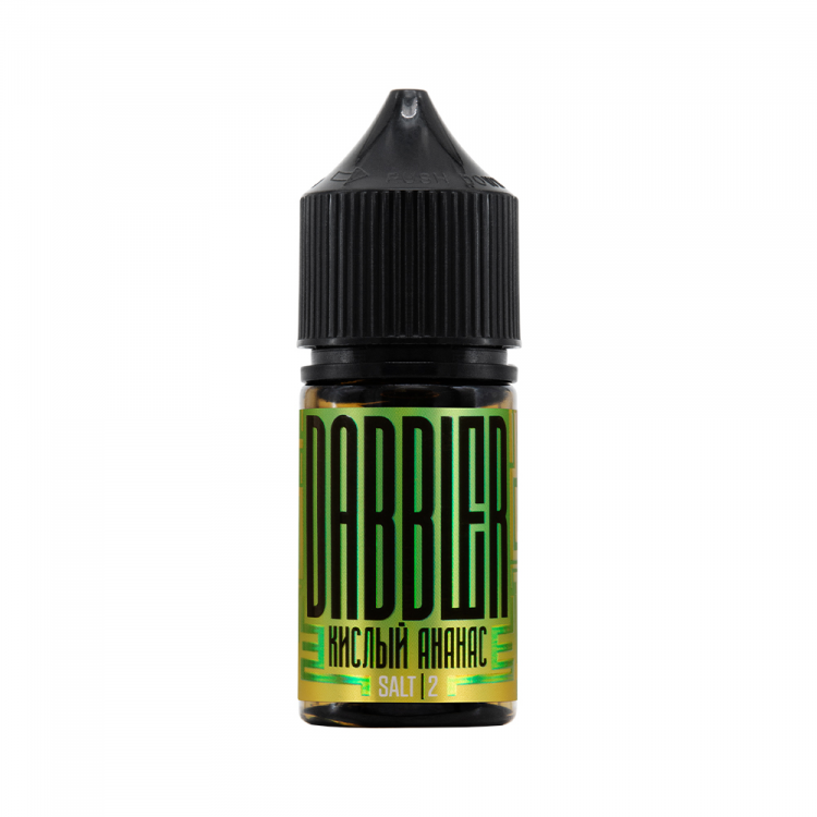 Жидкость Dabbler Salt - Кислый Ананас 30 мл (20 мг)
