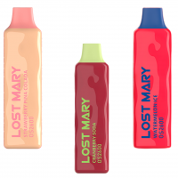 (М) Одноразовая электронная сигарета Lost Mary OS 2600 - Сочный персик