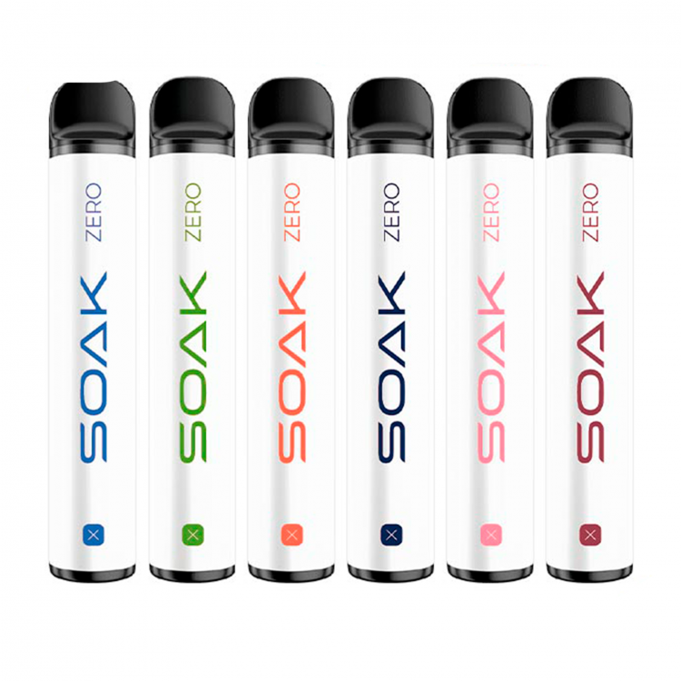 (М) Одноразовая электронная сигарета Soak X Zero 2200 - Сладкая черешня
