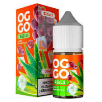 Жидкость OGGO REELS Salt - ВИНОГРАДНАЯ СОДОВАЯ 30 мл (20 мг)