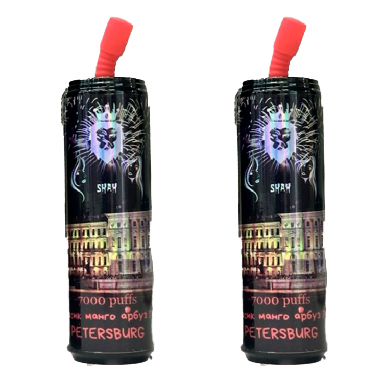 Одноразовая Электронная Сигарета Shah 7000 - Гонг Конг (Манго маракуйя)