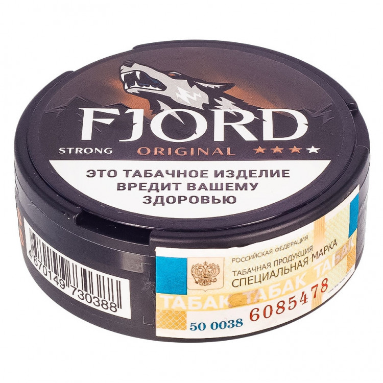 Жевательный табак Fjord - FRESH ORIGINAL (Strong+)