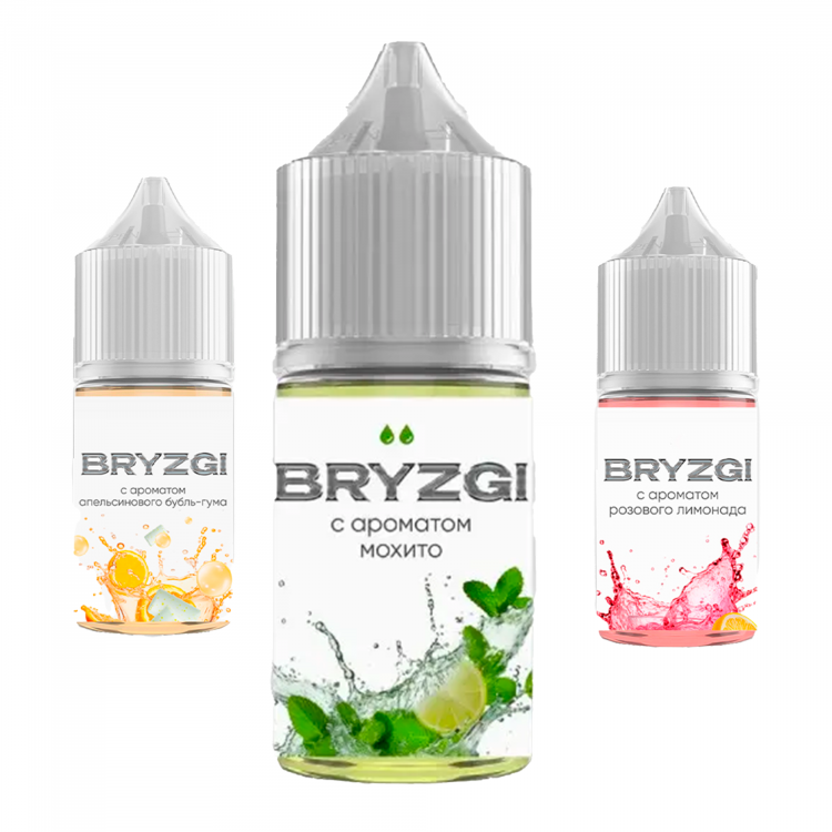 (М) Жидкость Brzg L Salt - Яблочный Джекфрут 30 мл (20 мг)
