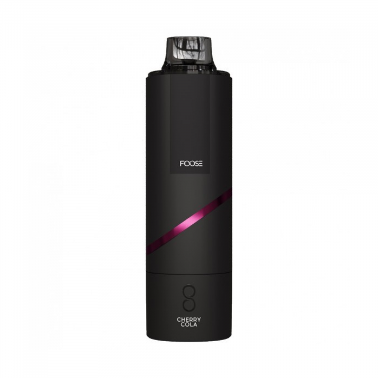 (М) Одноразовая электронная сигарета FOOSE Black 11000 - Вишневая кола