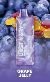 Одноразовая электронная сигарета Lost Mary MO 5000 - Виноградное Желе