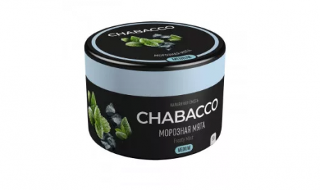 Бестабачная смесь Chabacco MEDIUM 40 гр - Frosty Mint