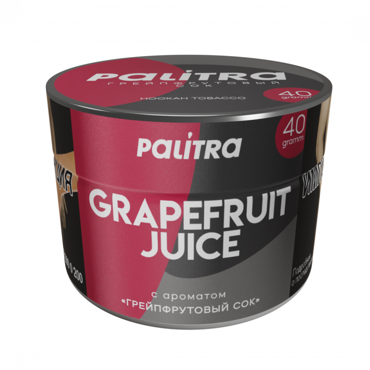 Табак Palitra - Grapefruit juice (Грейпфрутовый сок) 40 гр