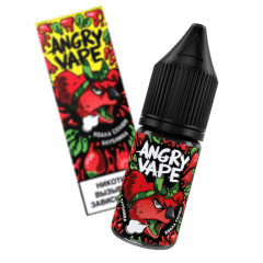 Жидкость ANGRY VAPE Salt - Коала Сплюн (клубника) 10 мл (20 мг)