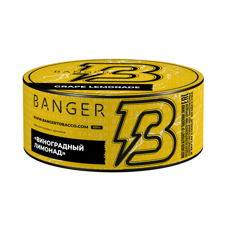 Табак Banger - Grape Lemonade (Виноградный лимонад) 100 гр