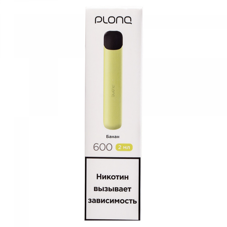 Одноразовая электронная сигарета Plonq Alpha 600 - Банан
