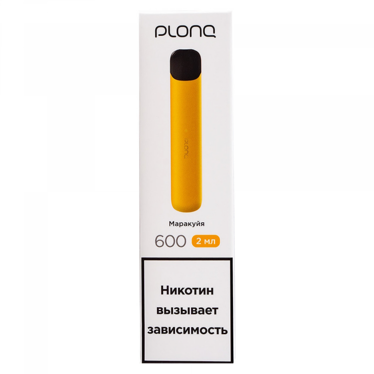 Одноразовая электронная сигарета Plonq Alpha 600 - Маракуйя
