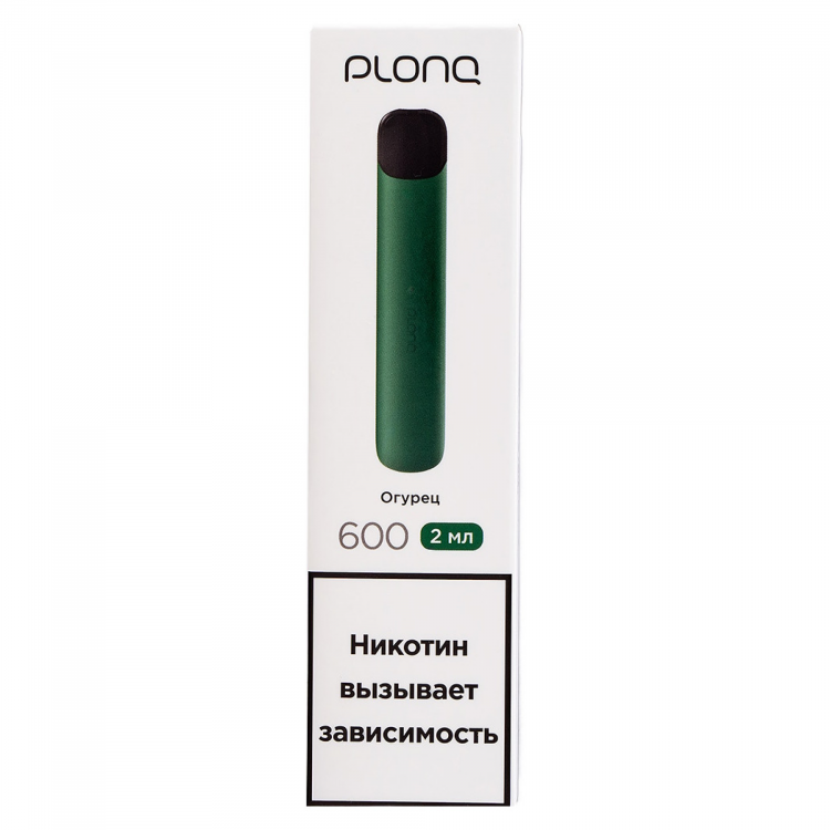 Одноразовая электронная сигарета Plonq Alpha 600 - Огурец