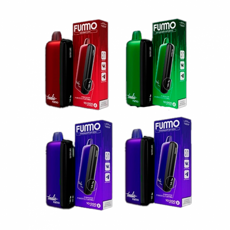 (М) Одноразовая электронная сигарета Fummo Indic 10000 - нежный чизкейк