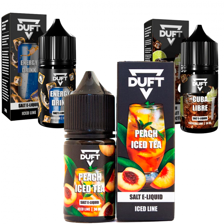 (М) Жидкость Duft Cocktails Line Salt - Gin Basil Smash (Джин Бэзил Смэш) 30 мл (20 мг)