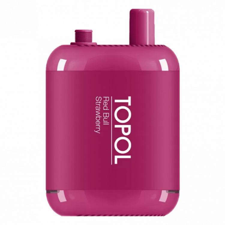 Одноразовая электронная сигарета TOPOL Gemini Bar 10000 - Red Bull / Strawberry (Ред Булл / клубника)