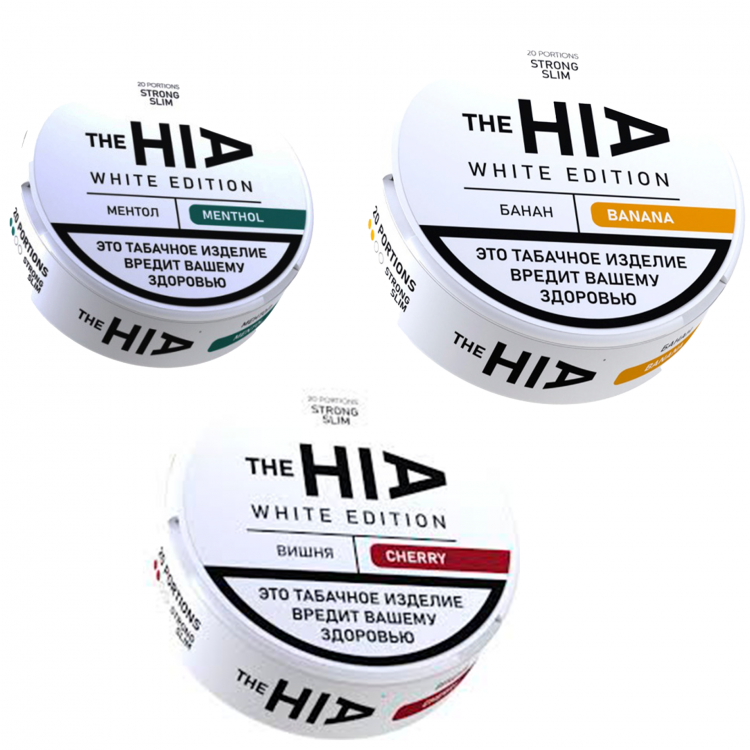 Жевательный табак The HIA slim White Edition - Кактус