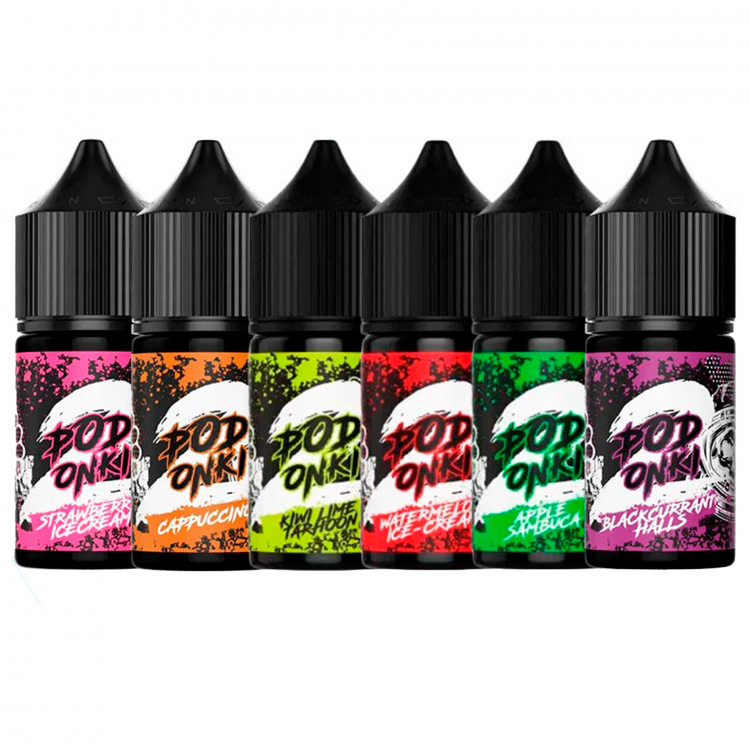 Жидкость PODONKI V2 Hard Salt - Банановое молоко 30 мл (20 Ultra)