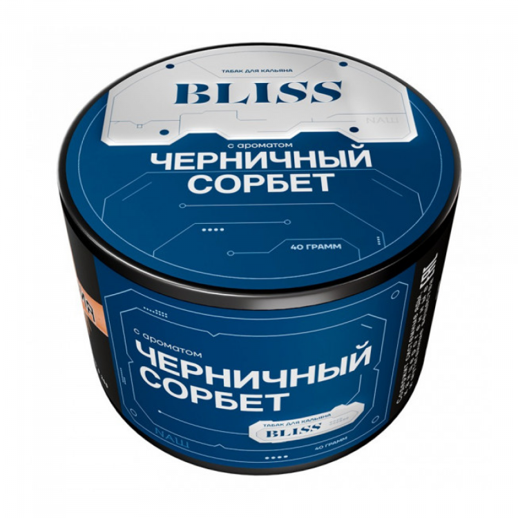 Табак Bliss - Черничный Сорбет 40 гр