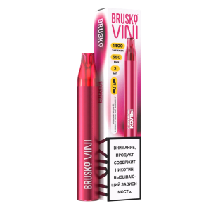 Одноразовая электронная сигарета Brusko VINI 1400 - Кола