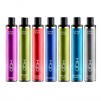 (М) Одноразовая электронная сигарета HQD Cuvie Plus 1200 - Яблоко-персик