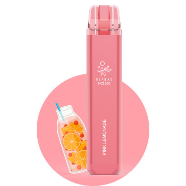 Одноразовая электронная сигарета ELF BAR 1800 - Pink lemonade