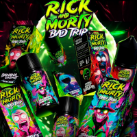 Жидкость Rick and Morty Bad Trip Salt - Ягодный энергетик 30 мл (20 мг)