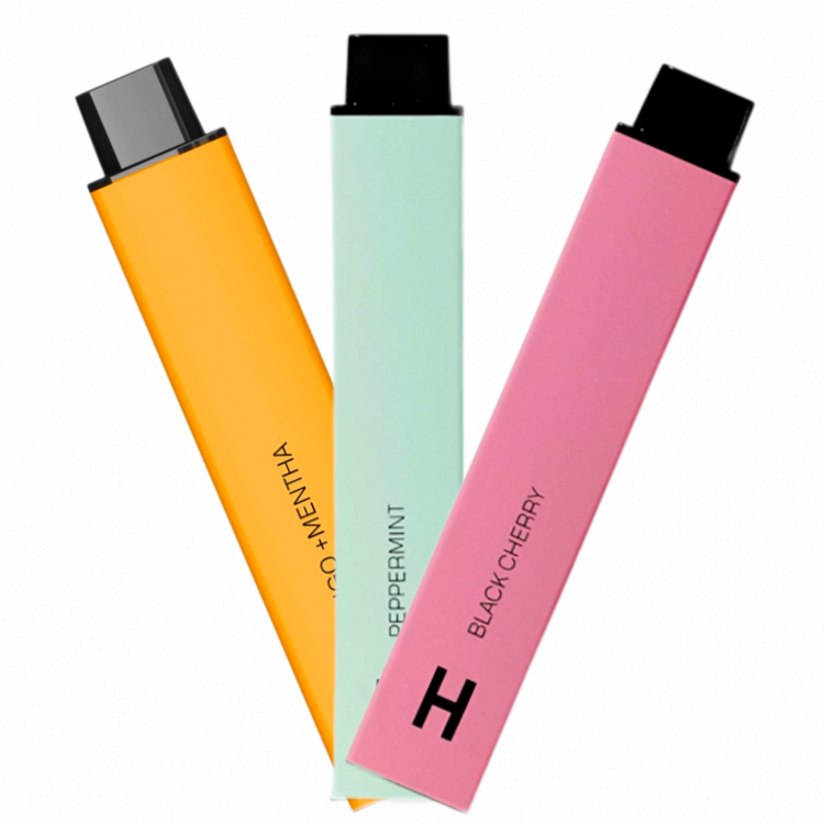 (М) Одноразовая электронная сигарета Hyla Guarana 1200 - Арбуз Мята