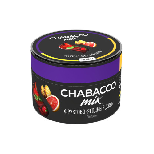 Бестабачная смесь Chabacco Mix MEDIUM 40 гр - Pink jam