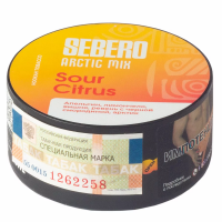 Табак Sebero Arctic Mix - Sour Citrus (Лимон, Вишня, Ревень, Апельсин, Холод) 20 гр