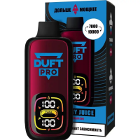 (М) Одноразовая электронная сигарета Duft Pro 10000 - Грушевые конфеты