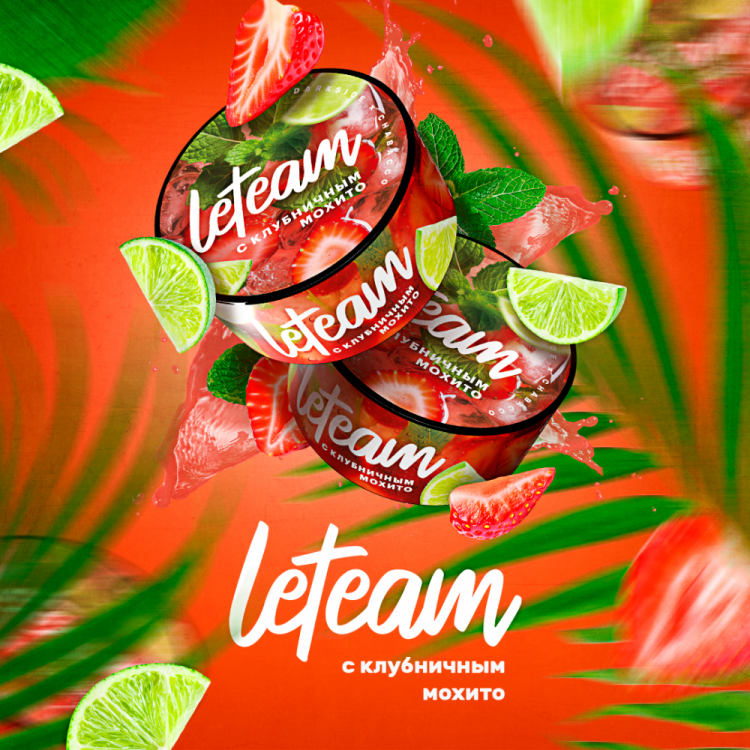 Бестабачная смесь Leteam - Клубничный мохито 25 гр