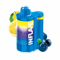 (М) Одноразовая электронная сигарета Inflave Spin 8000 - Черника Лимон